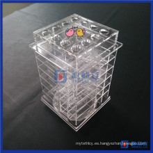 Alta Calidad Nuevos Productos destacados Spinning Acrylic Lipstick Organizer